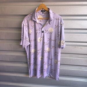 Bad Birdie Men's Relief Goosen Golf Polo